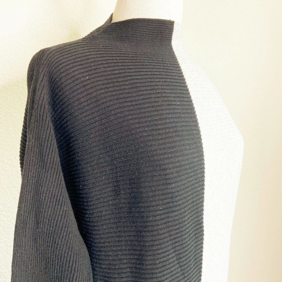 Multiples Color Blocked Mock Neck Sweater Dress - Picture 2 of 7